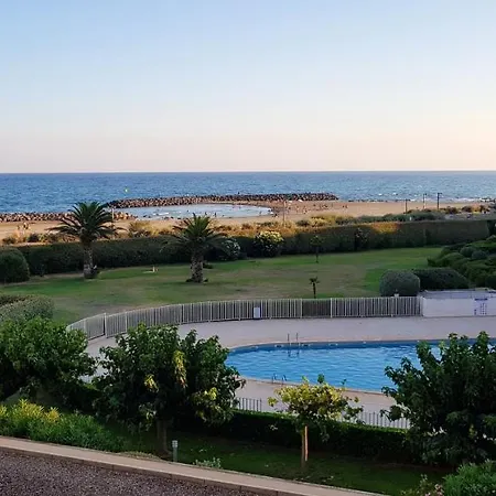 شقة With 2 Bedrooms In With Wonderful Sea View Shared Pool Furnished Terrace 100 M From The Beach آجد